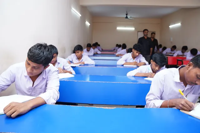 Classroom practice session