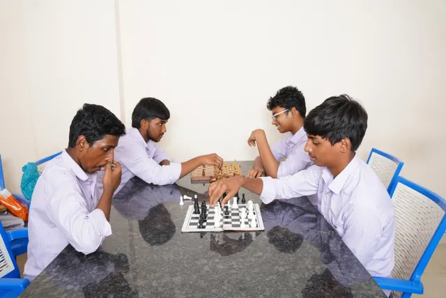 Chess during a study break