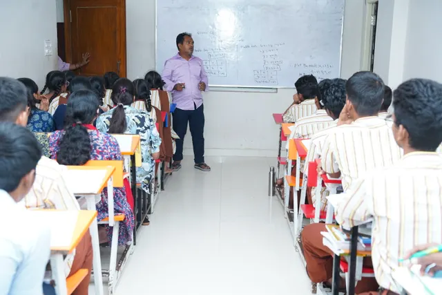 A classroom discussion