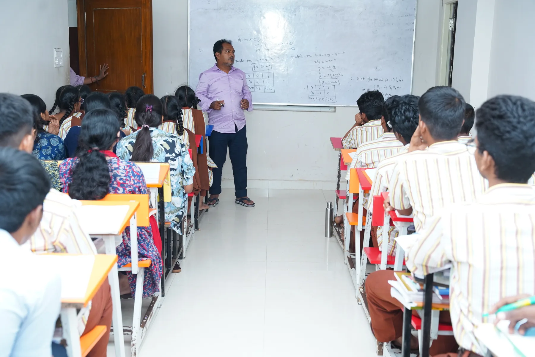 A classroom discussion