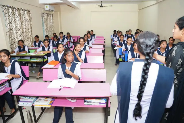 Students in the classroom