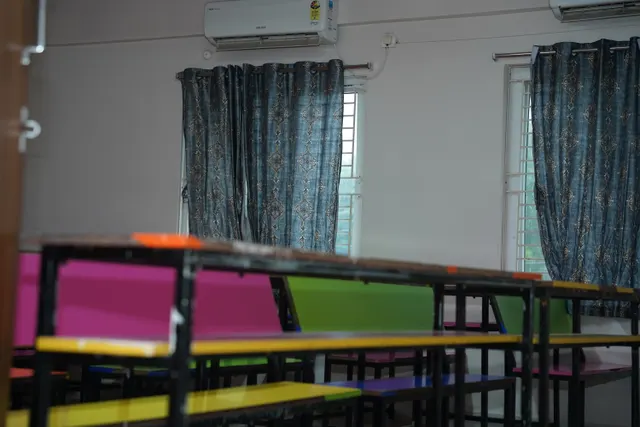 Air-conditioned classroom
