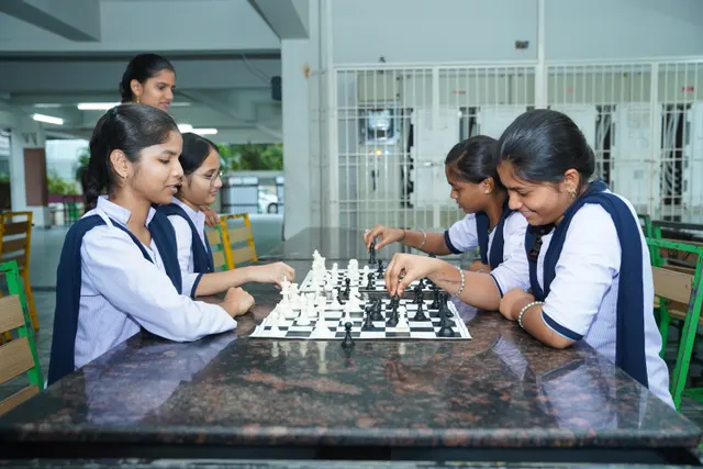 Chess during a study break